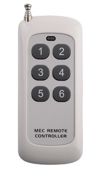 6CH EV1527 REMOTE CONTROL